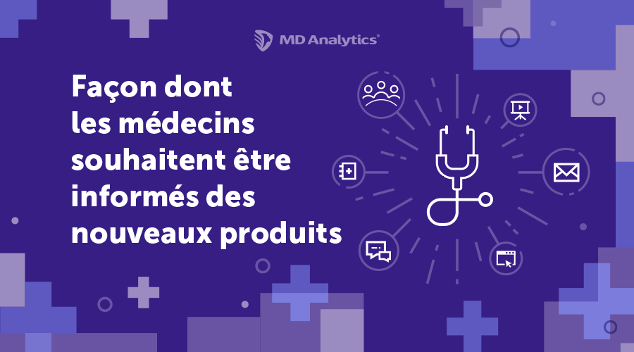 Façon dont les médecins souhaitent être informés des nouveaux produits